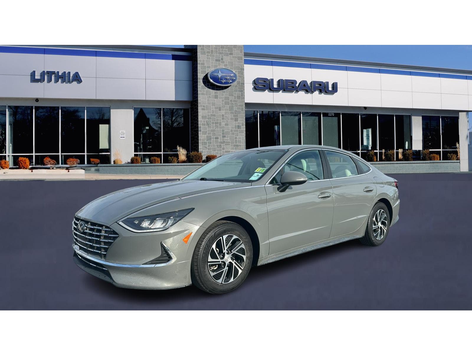 2021 Hyundai Sonata Hybrid Blue's photo