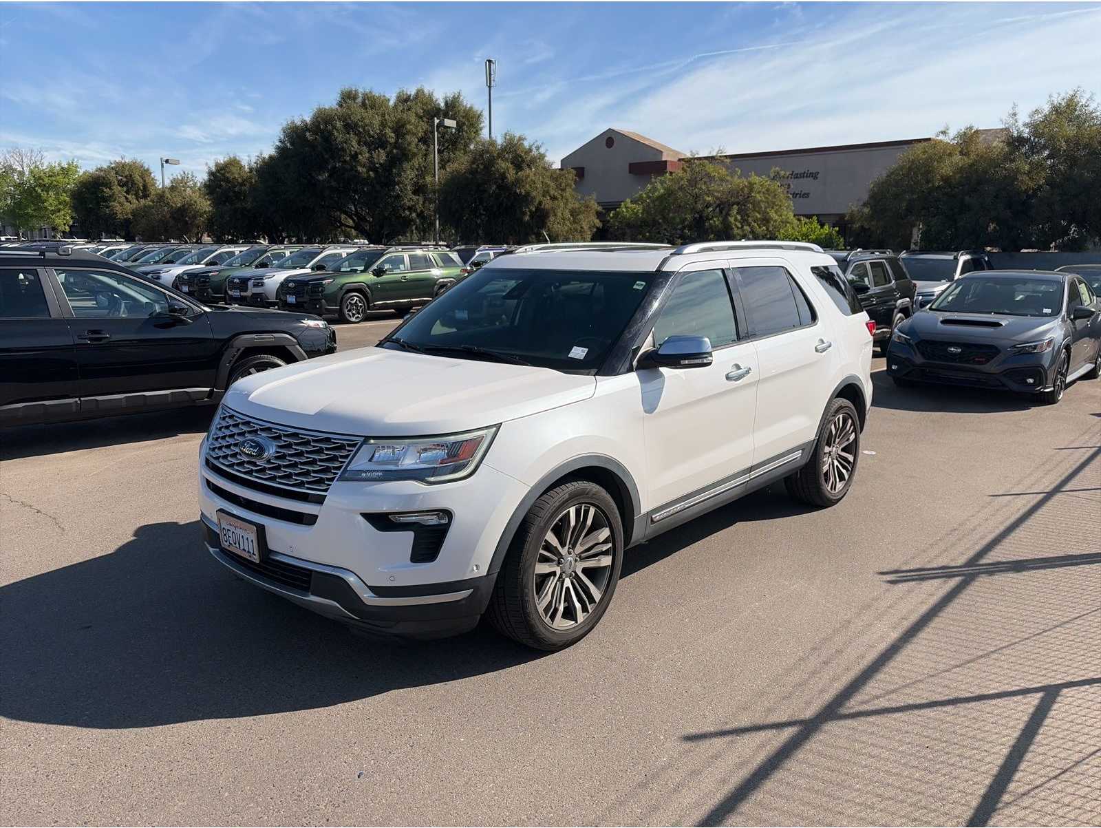 2018 Ford Explorer Platinum