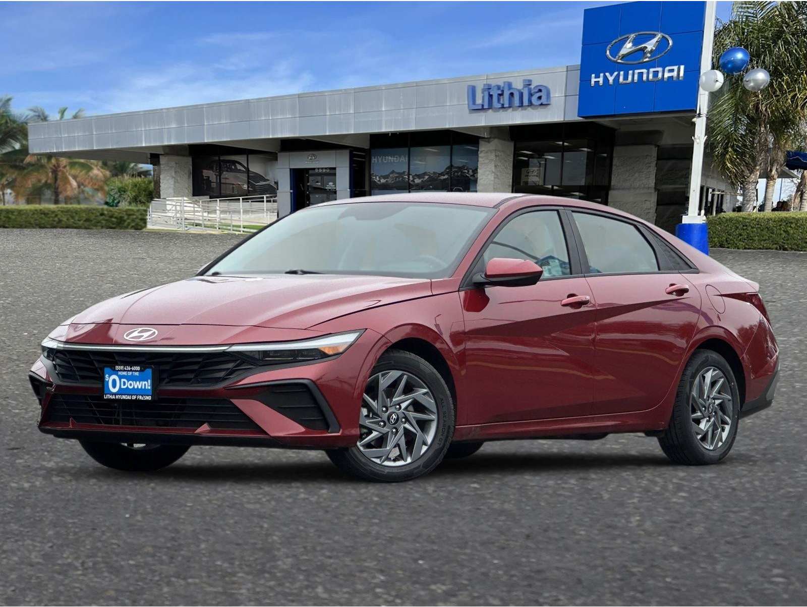 2024 Hyundai Elantra Blue