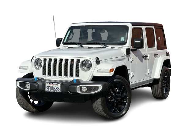 2023 Jeep Wrangler Unlimited Sahara 4xe Hero Image