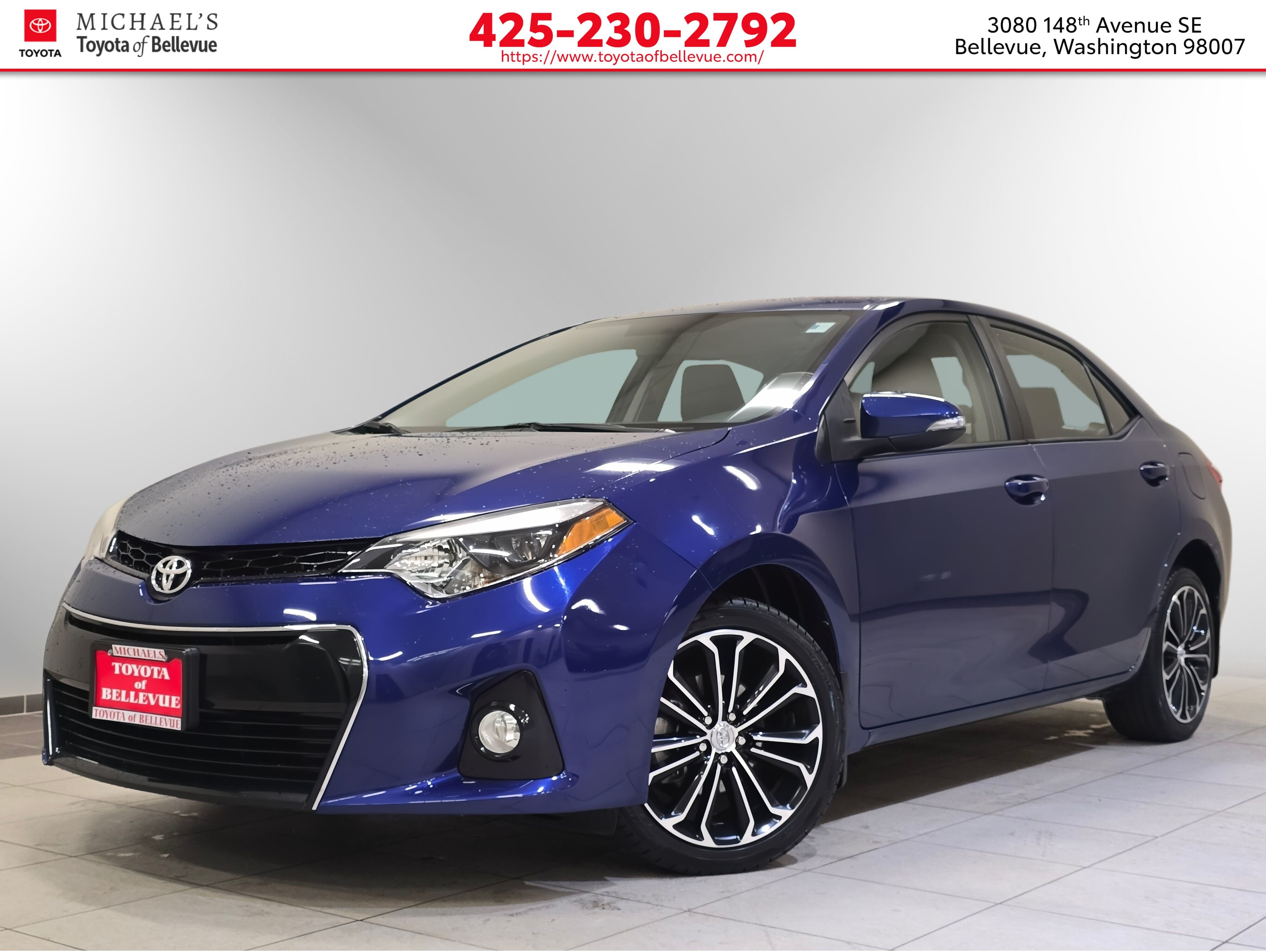 2014 Toyota Corolla S Plus