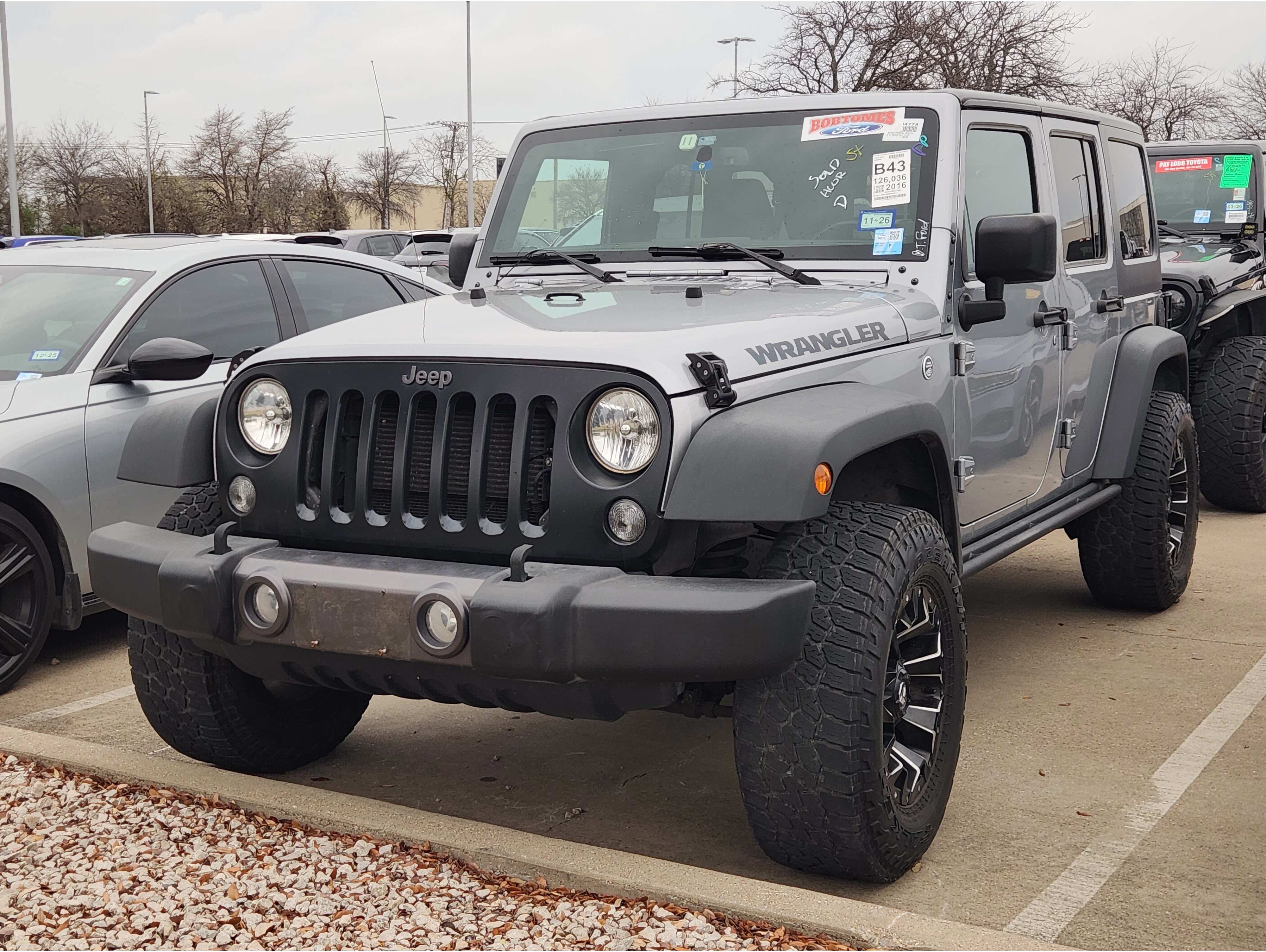 2016 Jeep Wrangler Unlimited Sport