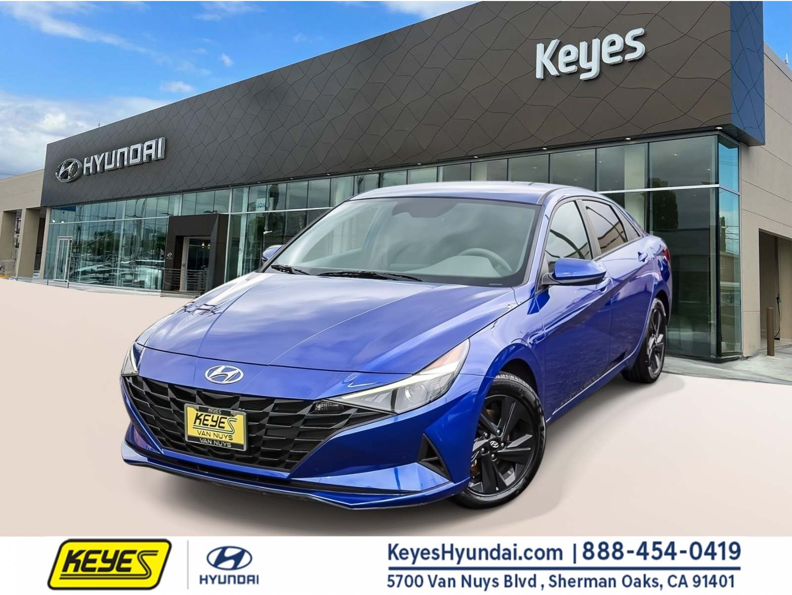 2023 Hyundai Elantra Blue