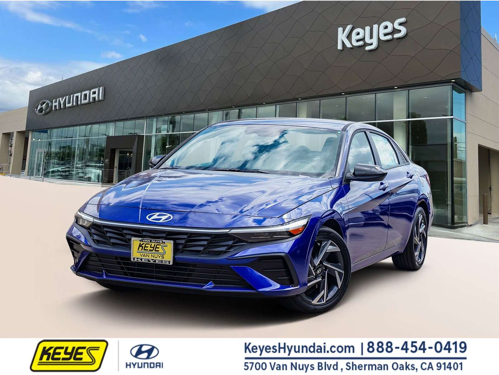 2025 Hyundai Elantra Blue