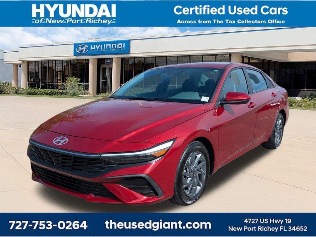 2024 Hyundai Elantra Blue