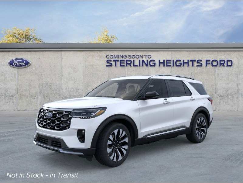 2026 Ford Explorer Platinum's photo