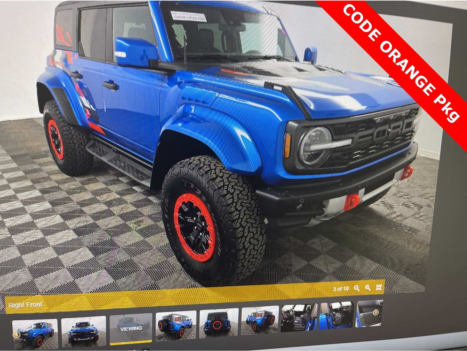 2024 Ford Bronco 4-Door Raptor's photo