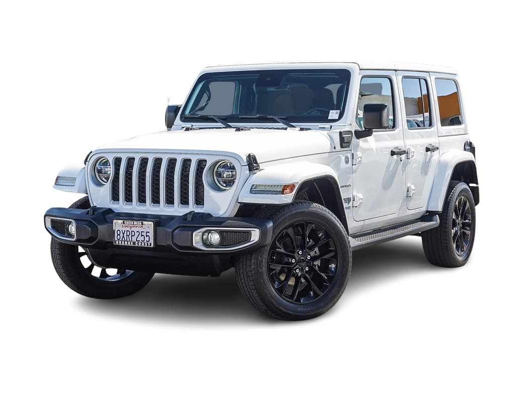 2021 Jeep Wrangler Unlimited Sahara 4xe Hero Image