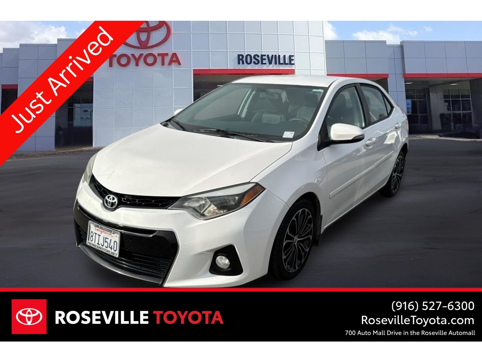 2016 Toyota Corolla S Plus