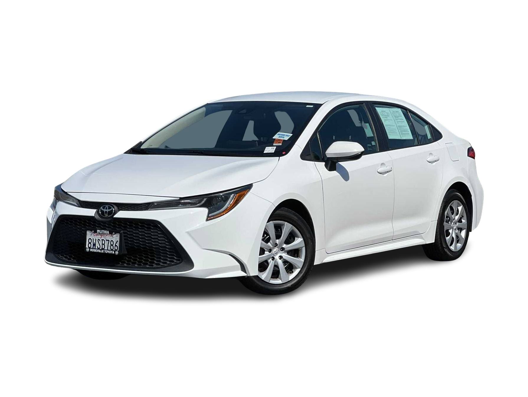 2021 Toyota Corolla LE Hero Image