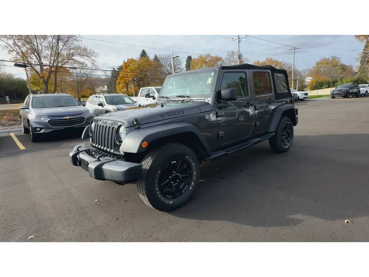 2017 Jeep Wrangler Unlimited Willys Wheeler