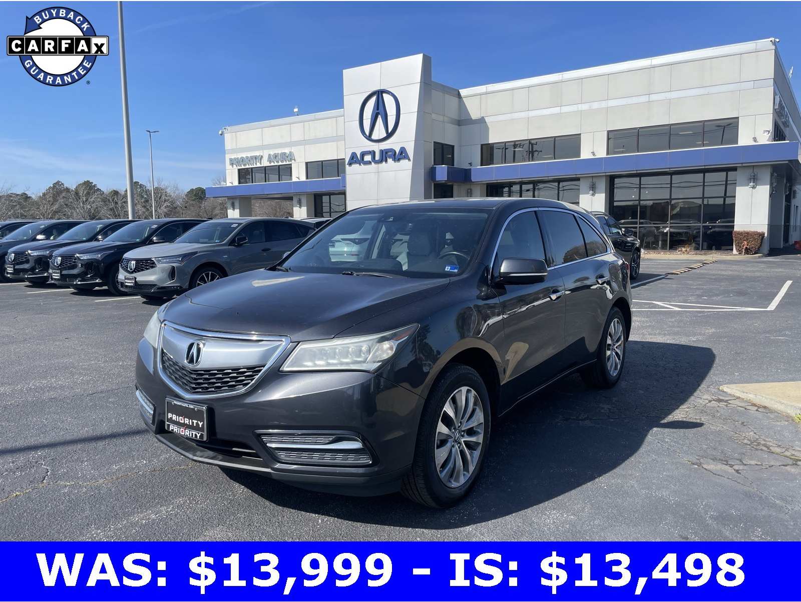 2016 Acura MDX Technology Package