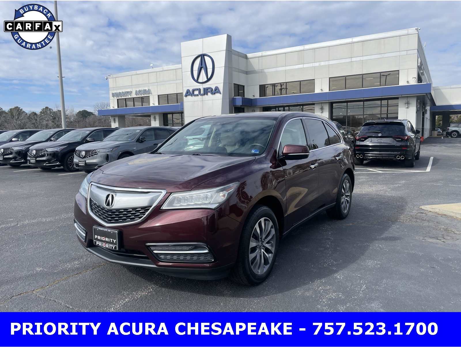 2014 Acura MDX Technology Package