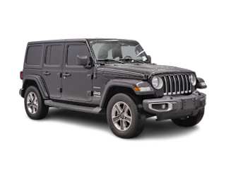 Used 2019 Jeep Wrangler Unlimited Sahara with VIN 1C4HJXEN8KW590381 for sale in Maplewood, Minnesota