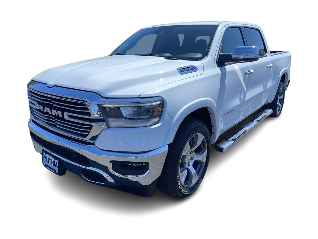 Used 2021 RAM Ram 1500 Pickup Laramie with VIN 1C6SRFJT9MN635101 for sale in Medford, OR