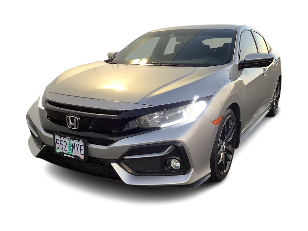 Certified 2021 Honda Civic Hatchback Sport with VIN SHHFK7H40MU416902 for sale in Medford, OR