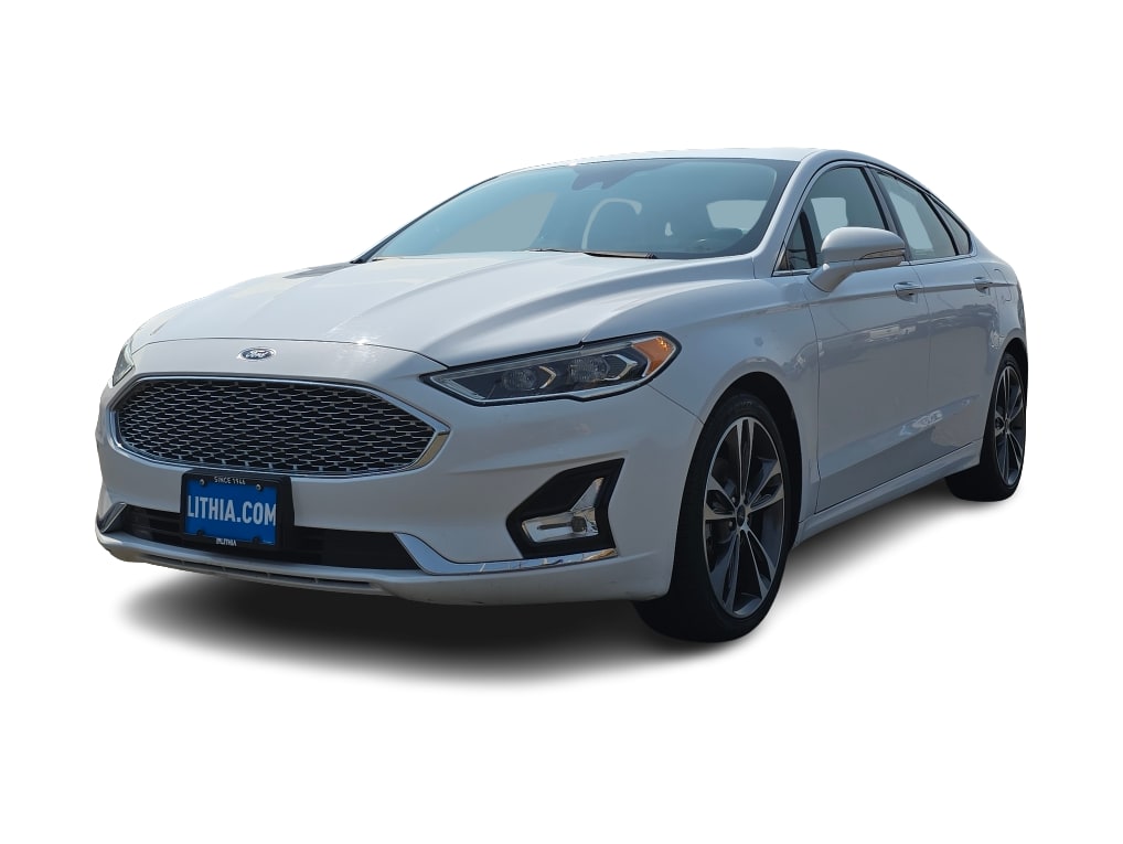 Certified 2019 Ford Fusion Titanium with VIN 3FA6P0K95KR233737 for sale in Casper, WY