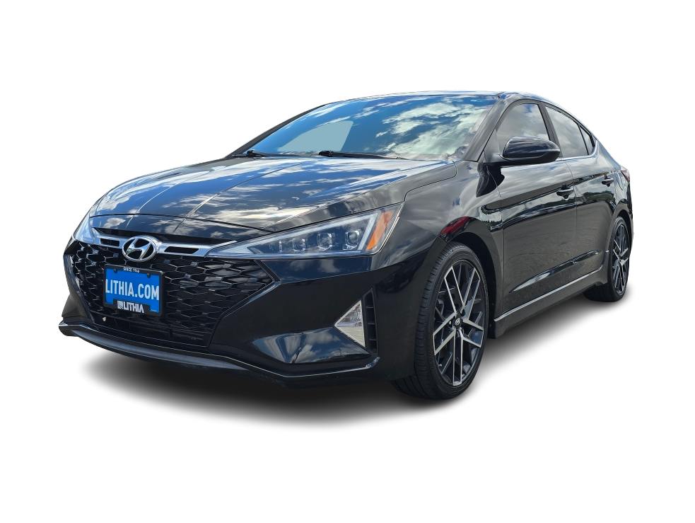 Used 2020 Hyundai Elantra Sport with VIN KMHD04LB6LU060492 for sale in Hudson, WI