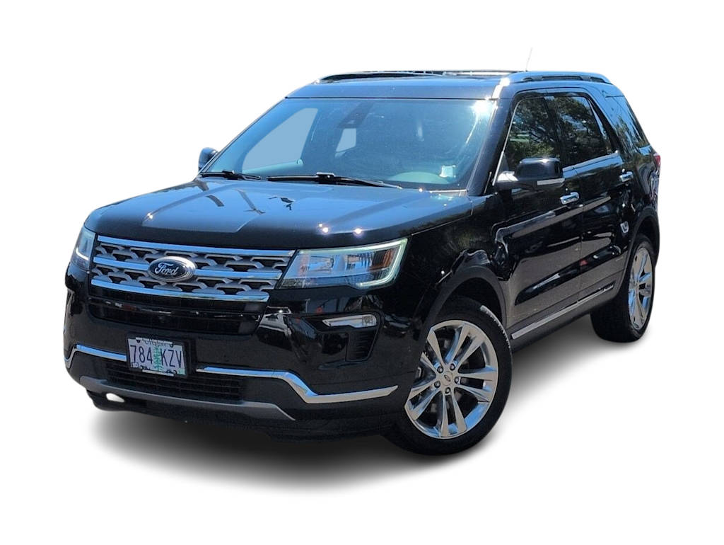 Used 2018 Ford Explorer Limited with VIN 1FM5K8F86JGC55848 for sale in Casper, WY