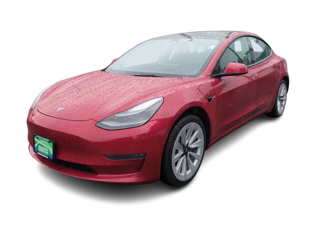Used 2022 Tesla Model 3 Long Range with VIN 5YJ3E1EB8NF128607 for sale in Hudson, WI