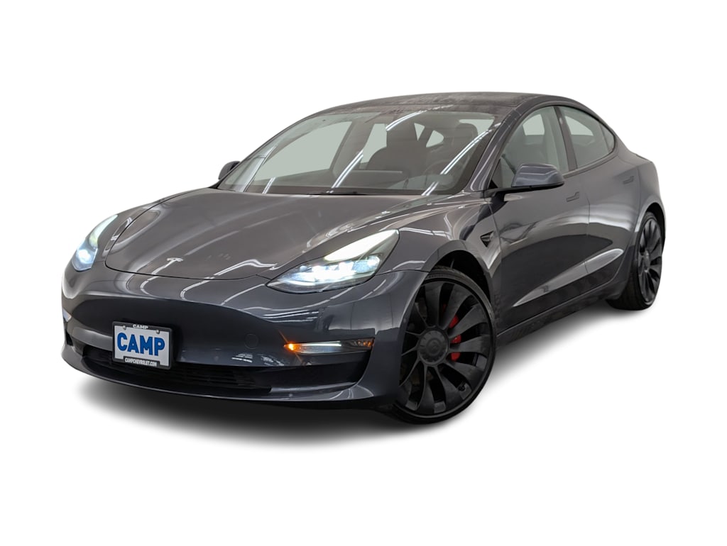 Used 2022 Tesla Model 3 Performance with VIN 5YJ3E1EC1NF154636 for sale in Hudson, WI