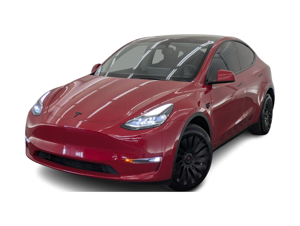 Used 2023 Tesla Model Y Long Range with VIN 7SAYGDEE2PF966259 for sale in Hudson, WI