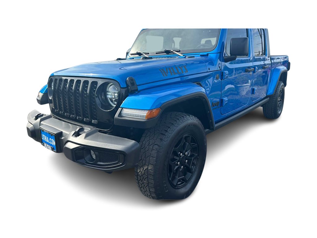 Certified 2022 Jeep Gladiator WILLYS with VIN 1C6HJTAG1NL142738 for sale in Medford, OR