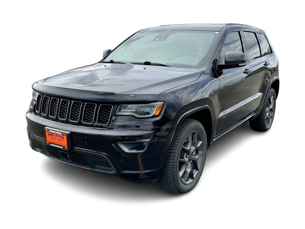 Used 2021 Jeep Grand Cherokee 80th Edition with VIN 1C4RJFBG5MC580786 for sale in Casper, WY