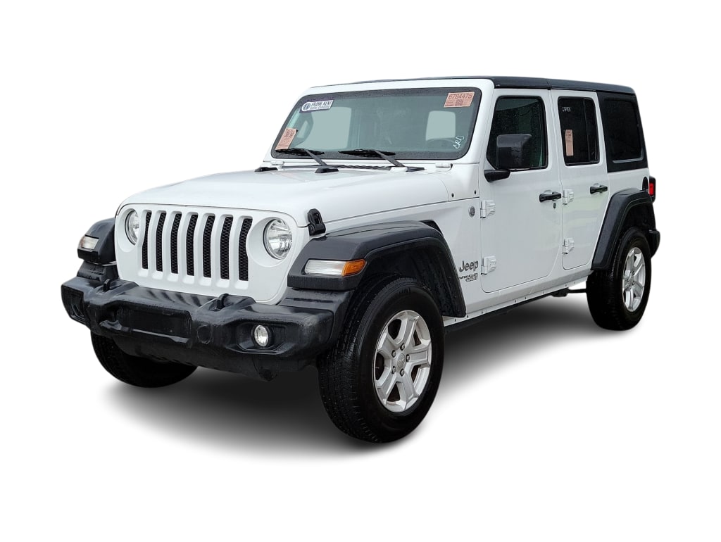 Used 2021 Jeep Wrangler Unlimited Sport S with VIN 1C4HJXDN9MW647935 for sale in Medford, OR