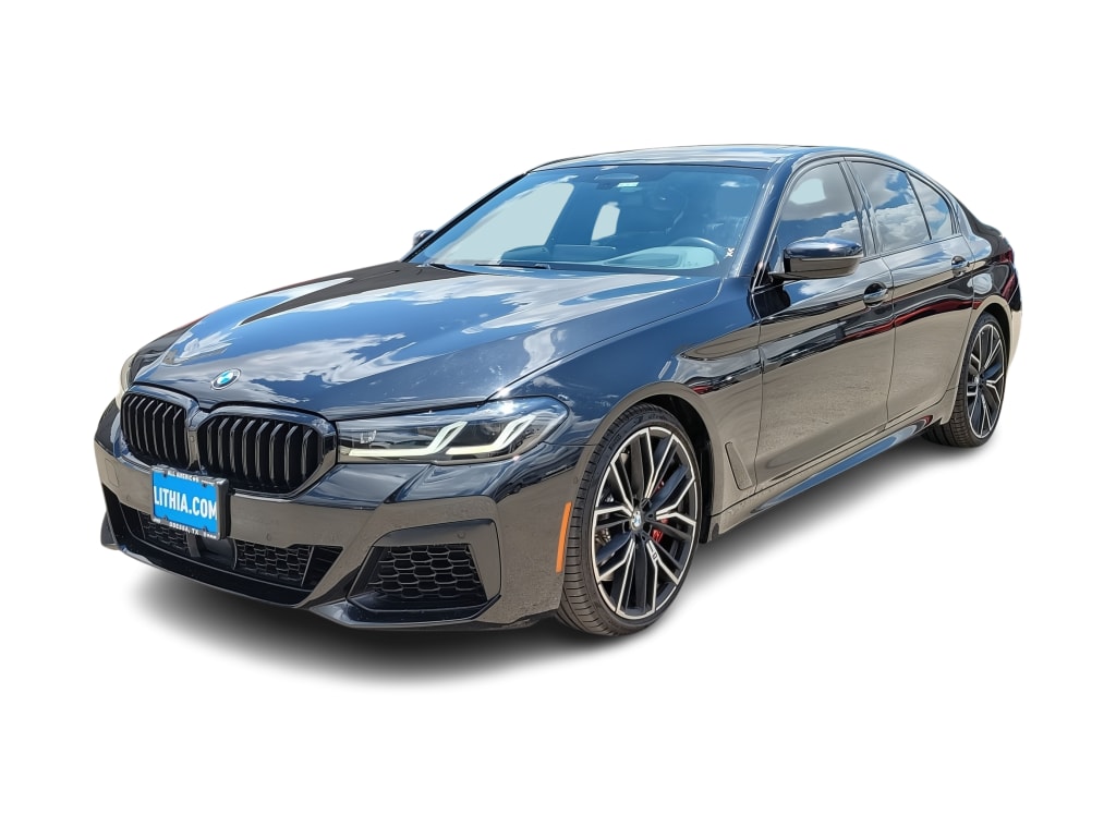 Used 2022 BMW 5 Series M550i with VIN WBA13BK04NCH74388 for sale in Medford, OR