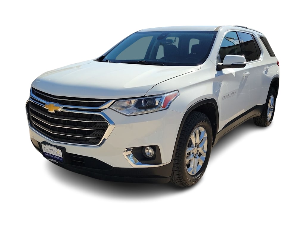 Used 2021 Chevrolet Traverse 1LT with VIN 1GNERGKWXMJ120076 for sale in Casper, WY