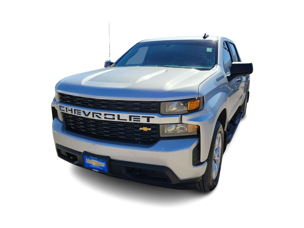 Used 2022 Chevrolet Silverado 1500 Limited Custom with VIN 3GCPWBEK6NG103283 for sale in Medford, OR