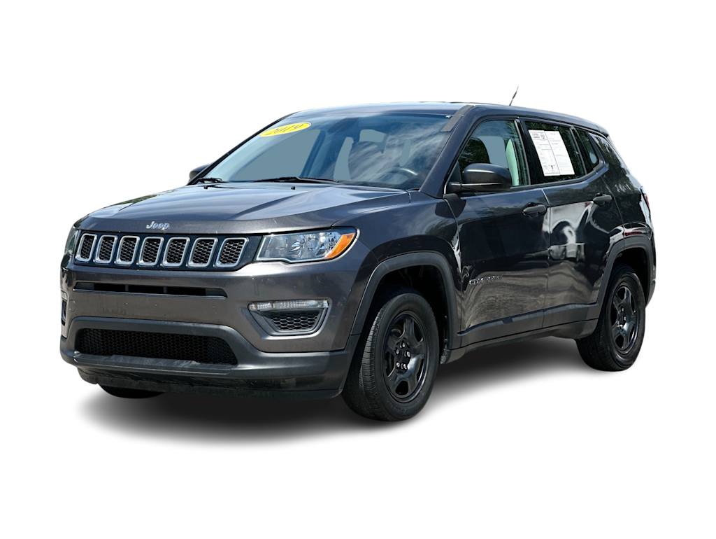 Used 2019 Jeep Compass Sport with VIN 3C4NJCAB6KT615047 for sale in Casper, WY