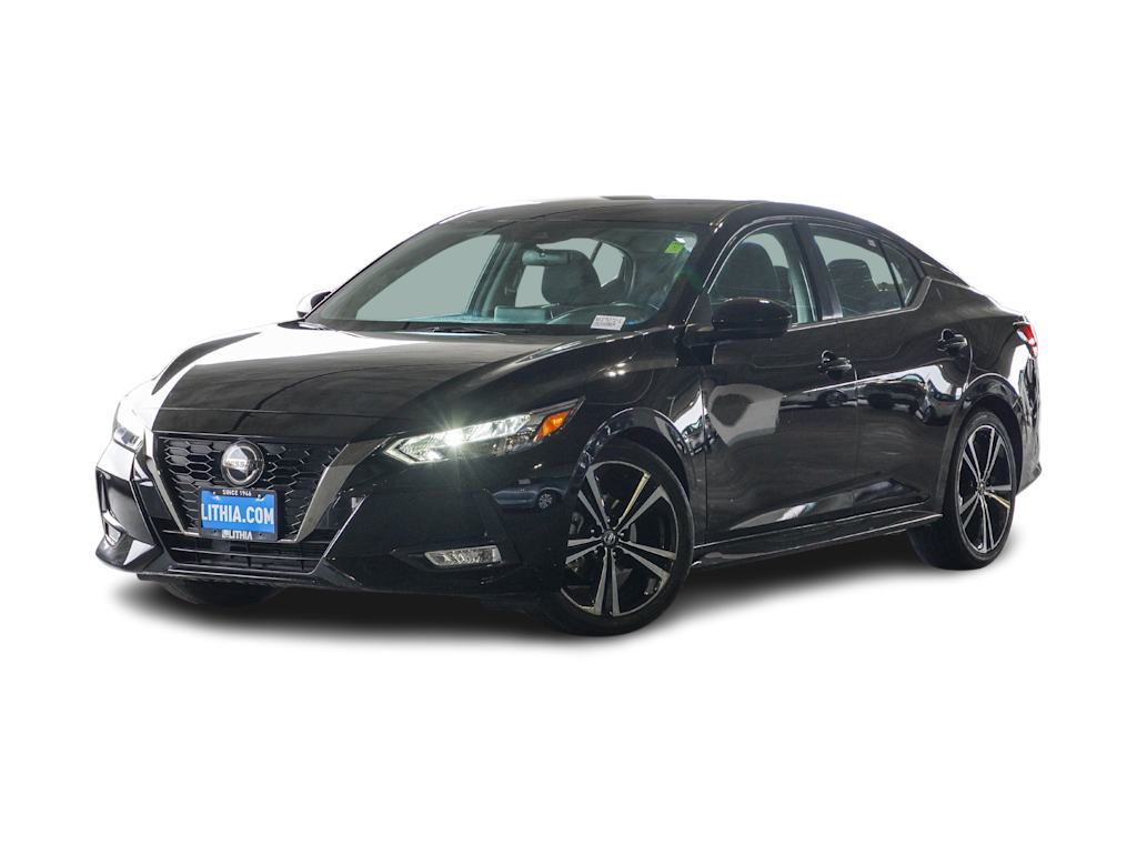 Certified 2021 Nissan Sentra SR with VIN 3N1AB8DV3MY261561 for sale in Reno, NV