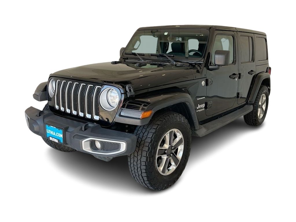 Used 2019 Jeep Wrangler Unlimited Sahara with VIN 1C4HJXEG9KW543832 for sale in Medford, OR