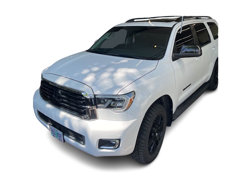 Used 2021 Toyota Sequoia TRD Sport with VIN 5TDCY5B11MS185090 for sale in Casper, WY