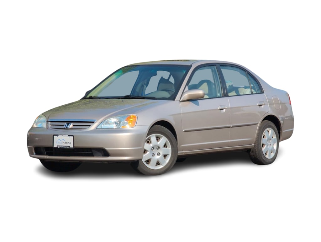 Used 2002 Honda Civic EX with VIN 2HGES26872H583787 for sale in Casper, WY