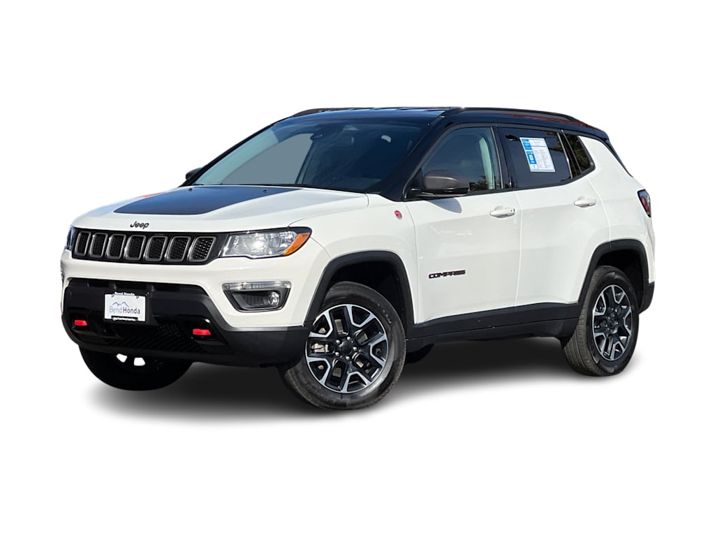 Used 2021 Jeep Compass Trailhawk with VIN 3C4NJDDB5MT589111 for sale in Medford, OR