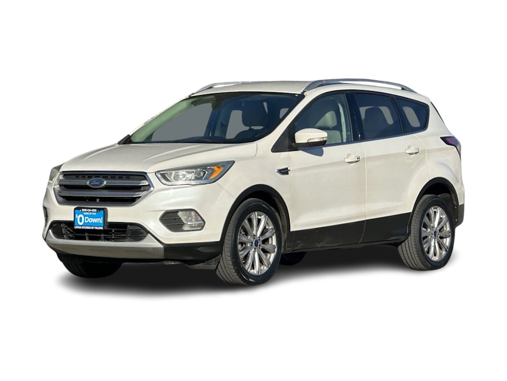 Used 2017 Ford Escape Titanium with VIN 1FMCU0J92HUB61383 for sale in Casper, WY