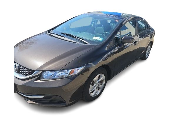 Used 2014 Honda Civic LX with VIN 2HGFB2F53EH552079 for sale in Casper, WY