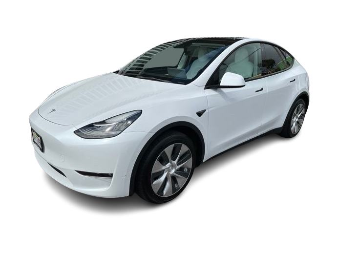 Used 2021 Tesla Model Y Long Range with VIN 5YJYGDEE6MF264180 for sale in Waukesha, WI