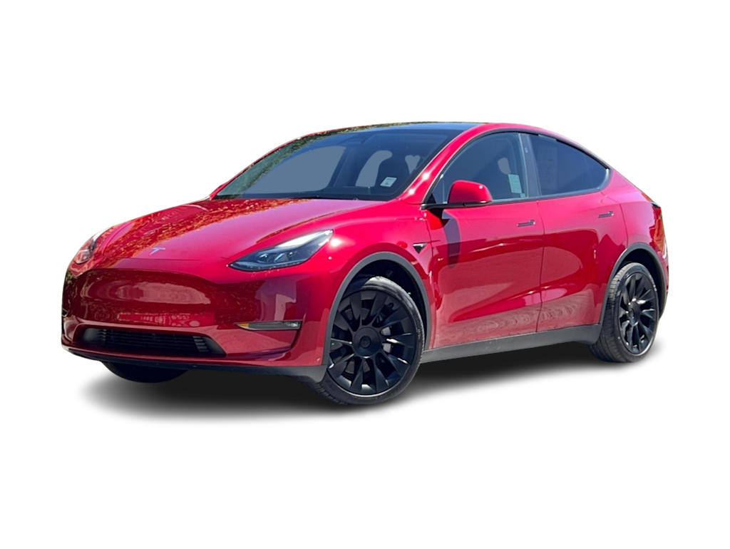 Used 2025 Tesla Model Y Long Range with VIN 7SAYGDEE4SF288929 for sale in Spokane, WA