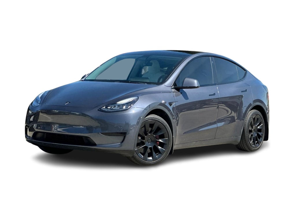 Used 2022 Tesla Model Y Long Range with VIN 7SAYGDEE7NF377592 for sale in Spokane, WA