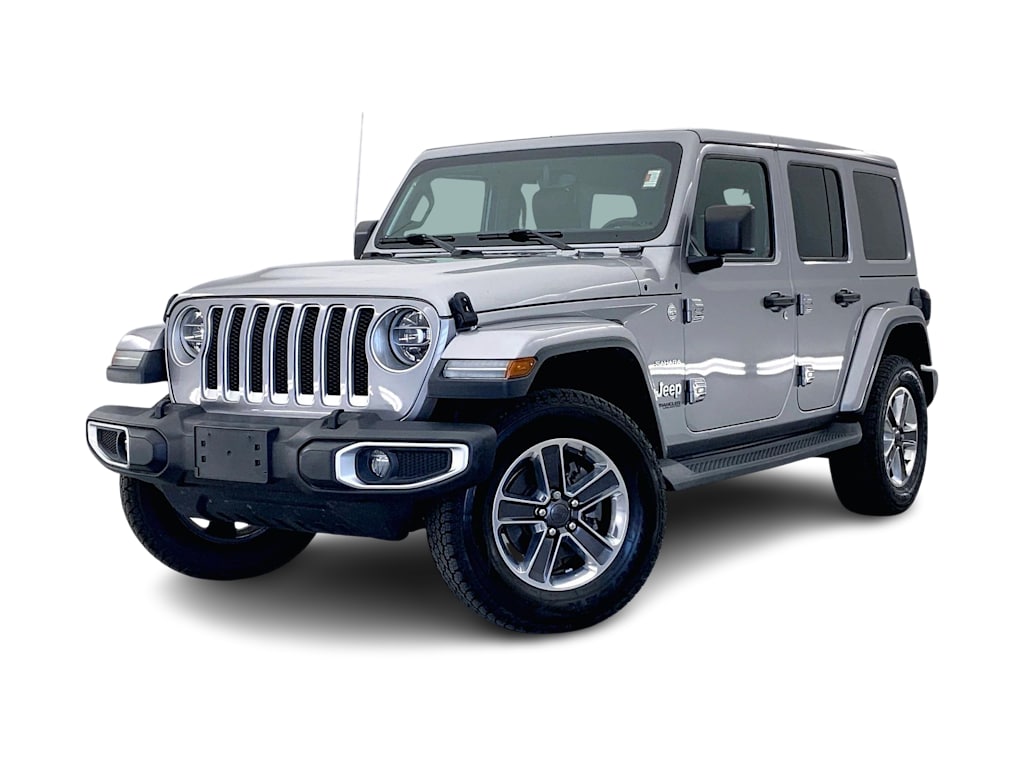 Used 2019 Jeep Wrangler Unlimited Sahara with VIN 1C4HJXEN3KW671465 for sale in Casper, WY