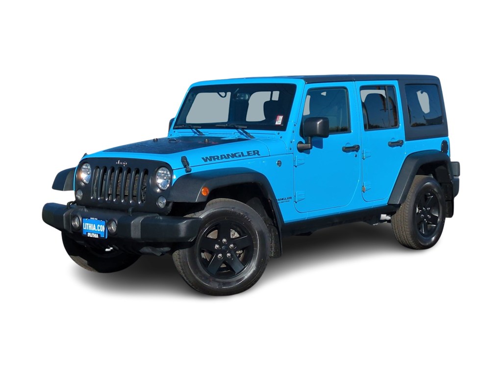 Used 2017 Jeep Wrangler Unlimited Sport with VIN 1C4BJWDG3HL615894 for sale in Medford, OR