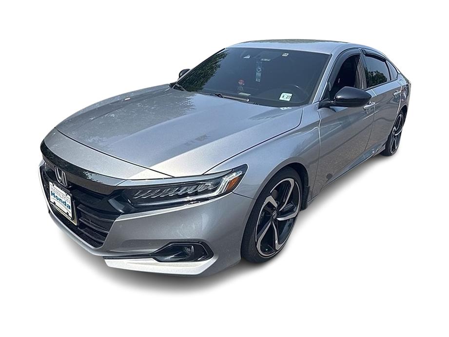 Certified 2022 Honda Accord Sport with VIN 1HGCV1F3XNA070310 for sale in Kansas City