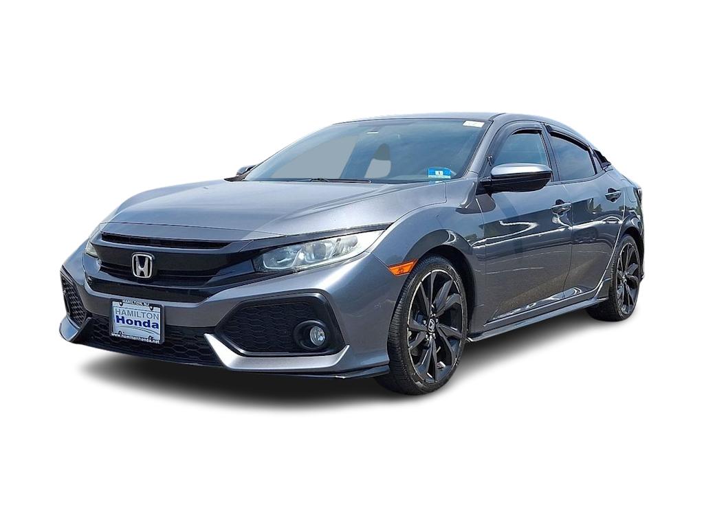 Used 2018 Honda Civic Hatchback Sport with VIN SHHFK7G43JU217887 for sale in Casper, WY
