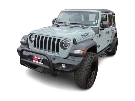 Used 2023 Jeep Wrangler 4-Door Sport with VIN 1C4HJXDG1PW667201 for sale in Casper, WY