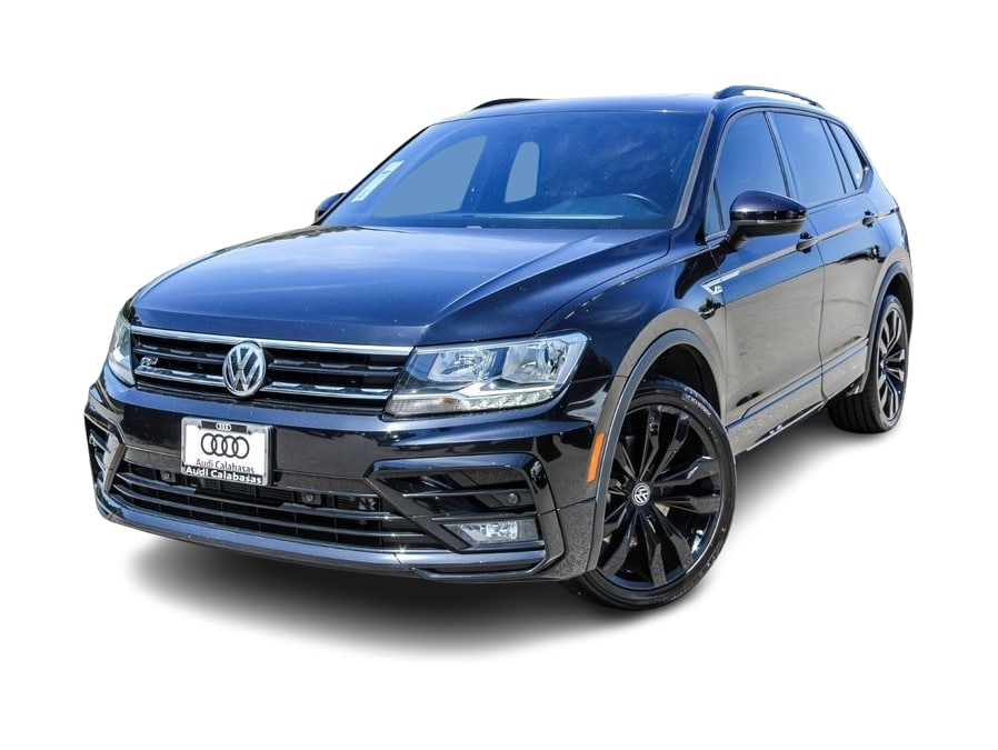 Used 2021 Volkswagen Tiguan SE R-LINE BLACK with VIN 3VV3B7AX8MM060964 for sale in Casper, WY