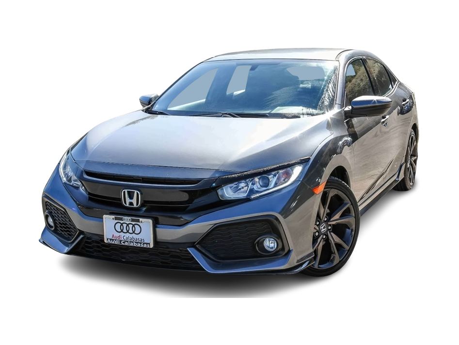 Used 2018 Honda Civic Hatchback Sport with VIN SHHFK7H49JU417204 for sale in Casper, WY